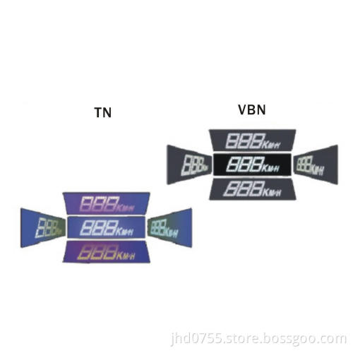 Va Color LCD Display for Industrial Instriments